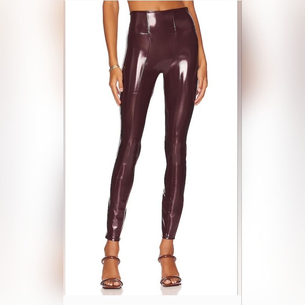 Spanx wet look leggings M